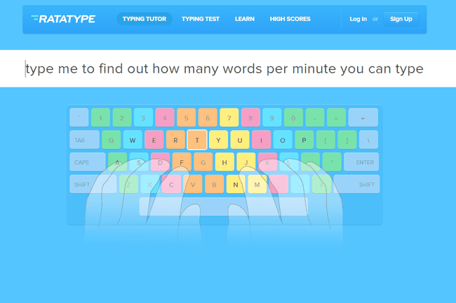 Ratatype wpm test