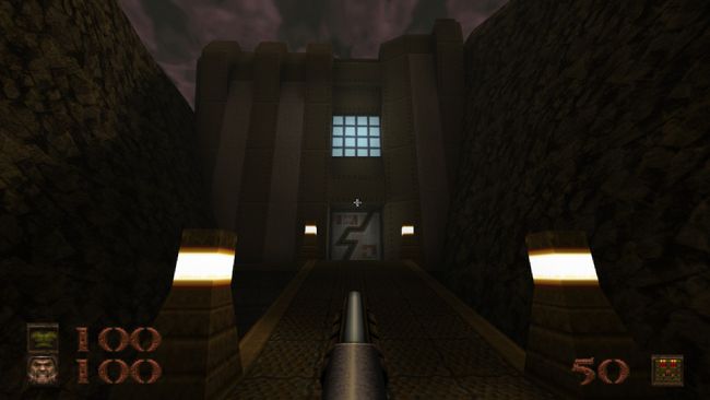 NintendoSwitchの「Quake」のスクリーンショット。