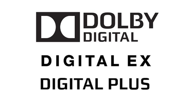 Dolby Digital, Digital Ex და Digital Plus ლოგოები