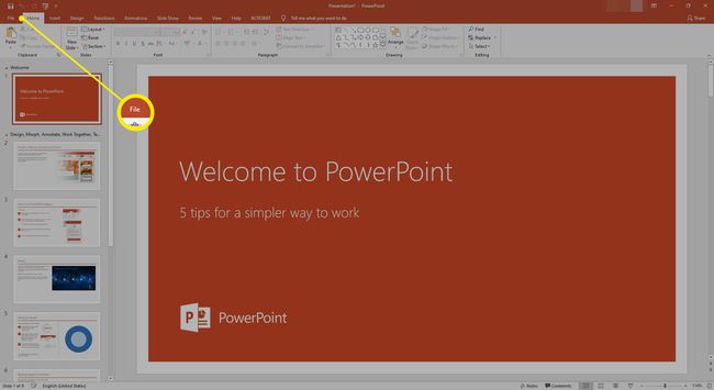 Drucken von PowerPoint-Folien.