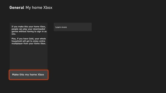 Zrzut ekranu mojego domowego menu Xbox na Xbox Series X|S.