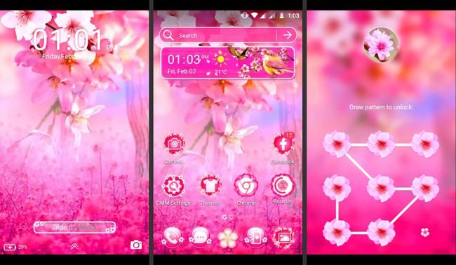 Sakura-Theme für Android