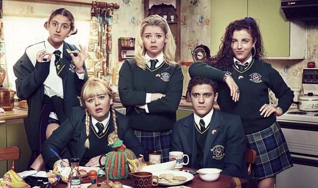 Fotografie promoțională Derry Girls