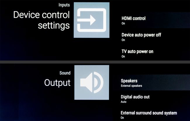 تم تنشيط التلفزيون HDMI-CEC و HDMI-ARC