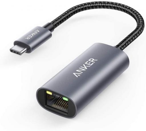 AnkerUSB-C-イーサネットアダプタ。