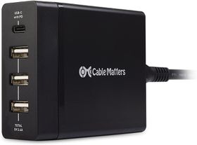 Cable Matters USB-C cu 4 porturi