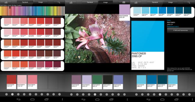 myPantone-App auf Android.