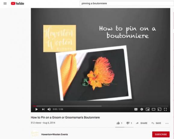 YouTube video za skupno rabo na Pinterestu