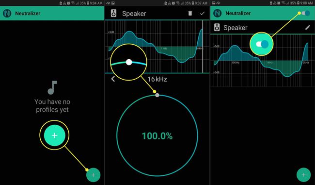 Aplicația Neutralizer pentru Android