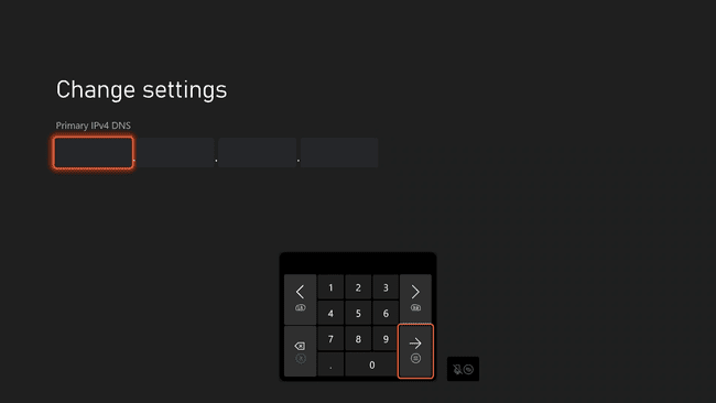 Nastavitve DNS na Xbox Series X|S.
