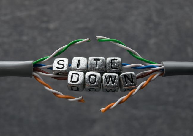 ลวดหลุดลุ่ยโดยมี Site Down บนลูกปัดอยู่ระหว่าง