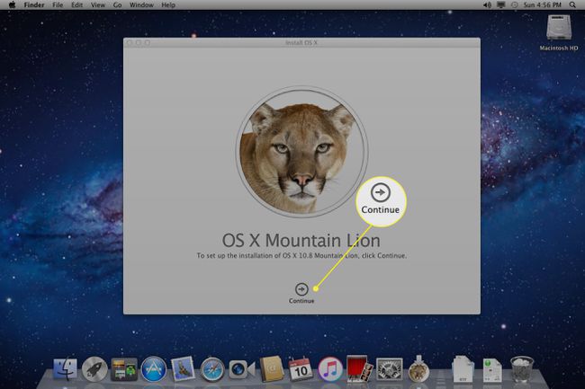 OS X MountainLionインストーラーアプリ