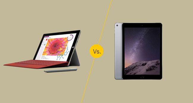 Surface 3 vs iPad Air 2