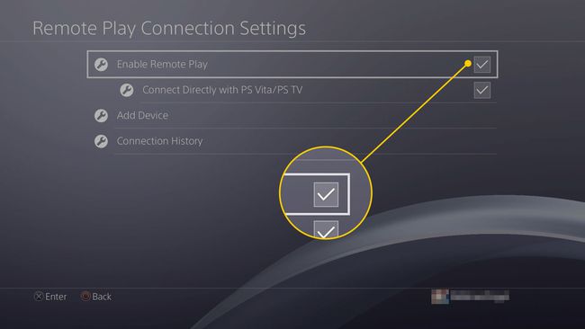 Activați opțiunea Remote Play în Setările PS4