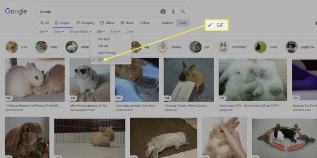 ใช้ Google เพื่อค้นหา GIF และรูปภาพอื่นๆ