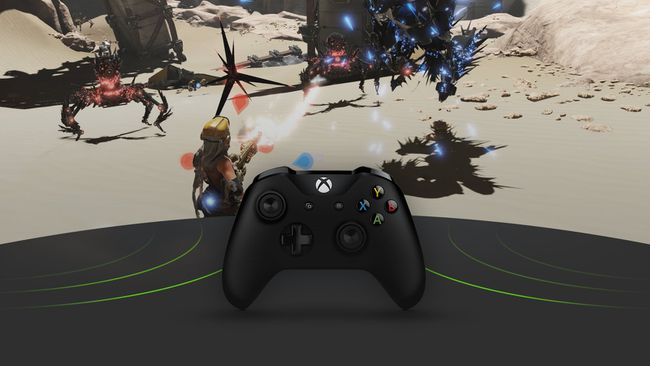 XboxOneコントローラーとバックグラウンドでのゲーム