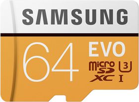 Samsungi 64 GB EVO MicroSD mälukaart