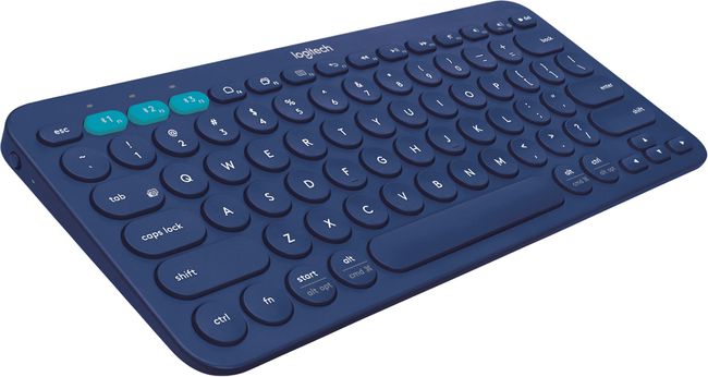 Logitech, Bluetoothi ​​klaviatuur, Logitech K380 klaviatuur BTY3 Blue