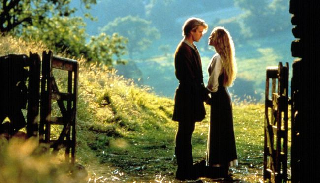 Robin Wright และ Cary Elwes ใน The Princess Bride