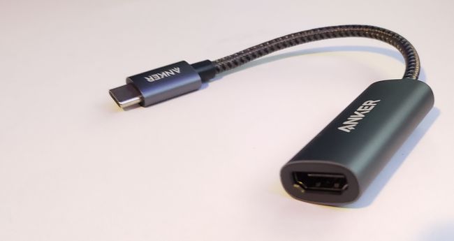 cum se conectează Chromebook la proiector - adaptor anker USBc la hdmi