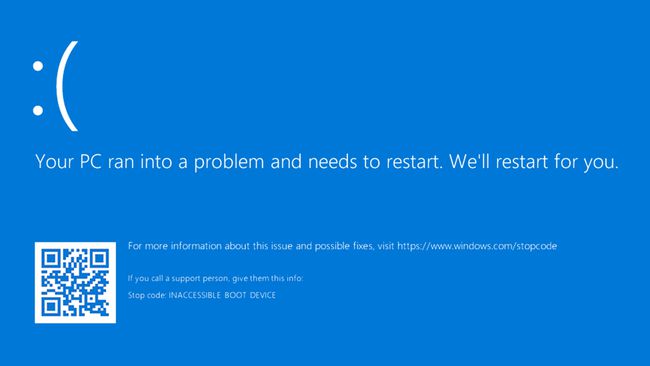 Windows kļūdas lapas ziņojums