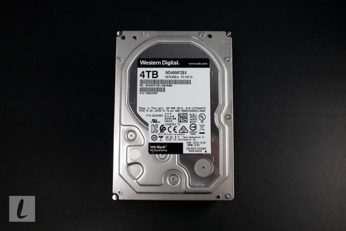 WD Black 4TB suorituskykyinen kiintolevy