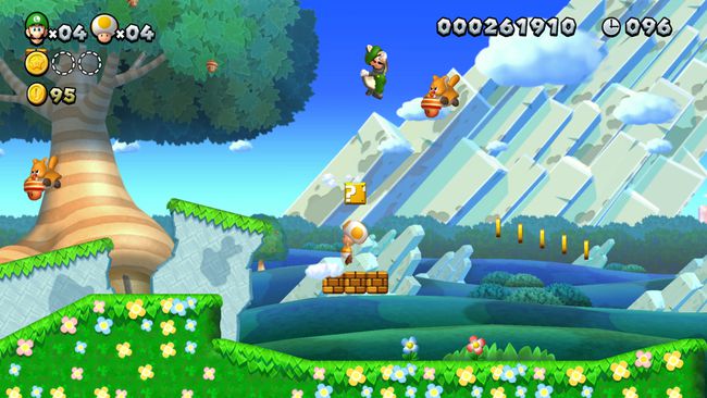 Nyt Super Mario U Deluxe offline børnevideospil.