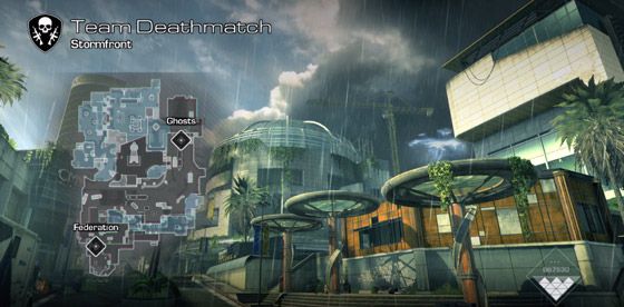 Call of Duty: Ghosts Stormfront haritası ekran görüntüsü