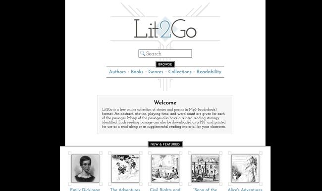 Site Lit2Go