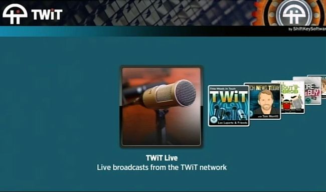 Primjer TWiT TV-Roku kanala