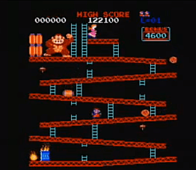 Captura de pantalla de Donkey Kong