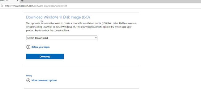 Stáhněte si Windows 11 ISO