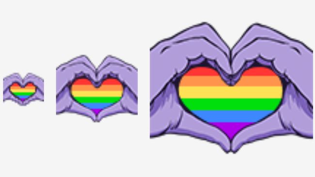 Twitch GayPride 이모티콘