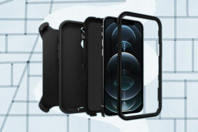  „OtterBox DEFENDER SERIES CREENLESS EDITION“ dėklas, skirtas „iPhone 12“ ir „iPhone 12 Pro“