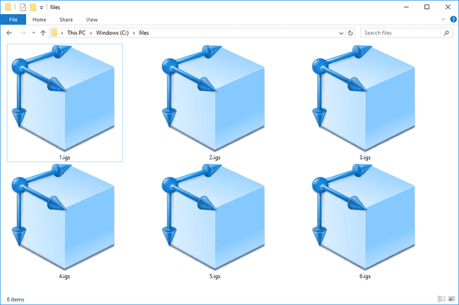 IGS-bestanden in Windows 10 die openen met ABViewer