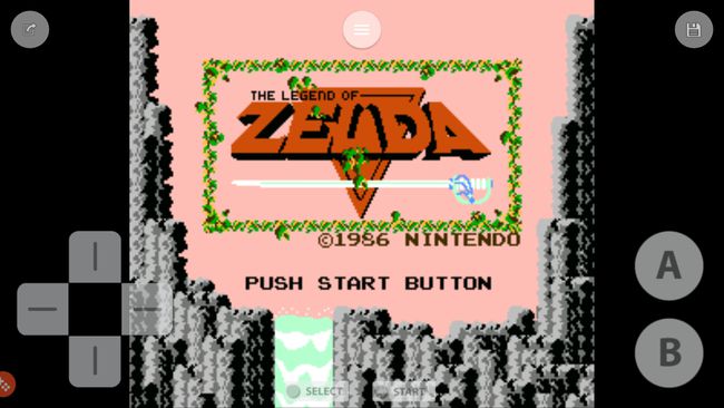 The Legend of Zelda läuft auf dem Emubox-Emulator für Android