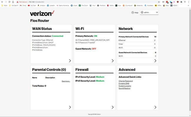 Configuración del módem