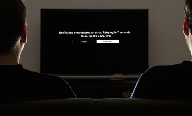 テレビにNetflixエラーコードui-800-3が表示されます。