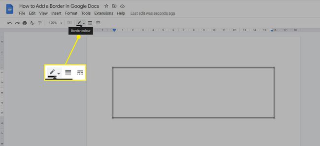 Formatação de tabela no Google Docs