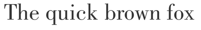 bodoni