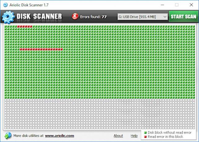 Ariolic Disk Scanner