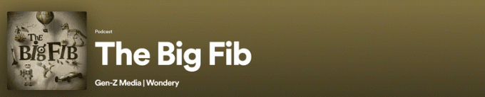 Logo podcasta Big Fib.