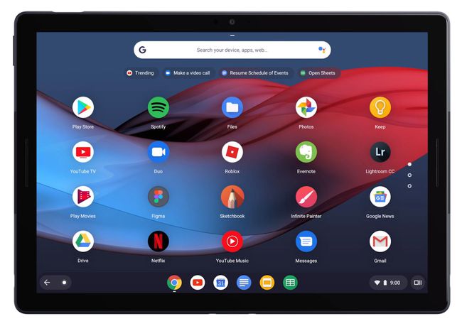 A Pixel Slate „molekuláris” képernyője az egyik legjobb tulajdonsága