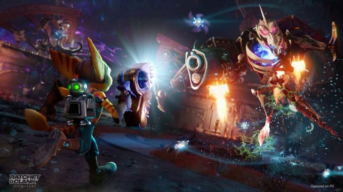 Promocijski posnetek zaslona za Ratchet & Clank: Rift Apart