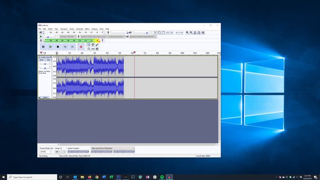 Audacity'de ses kaydetme