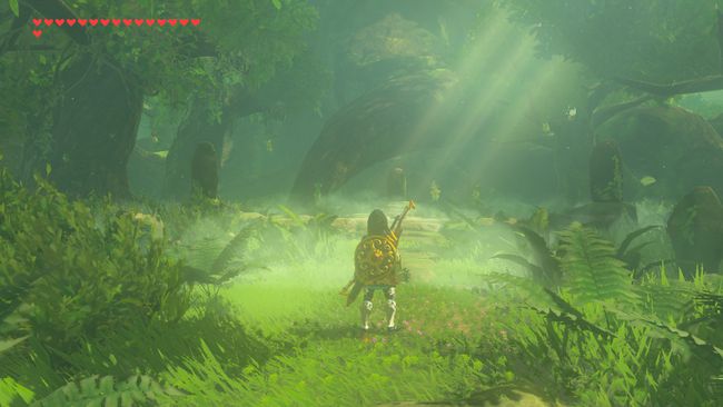 Master Sword -muistin löytäminen The Legend of Zelda: Breath of the Wild -pelissä.