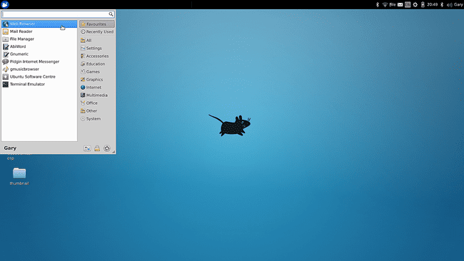 XFCE Whisker-menu