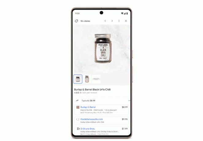 SGE in Google Shopping