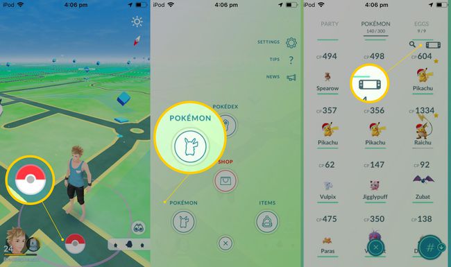 Pokemon Ball, Pokemon simgesi, iOS Pokemon Go uygulamasındaki simgeyi değiştir