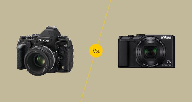 DSLR vs. Наводящие камеры